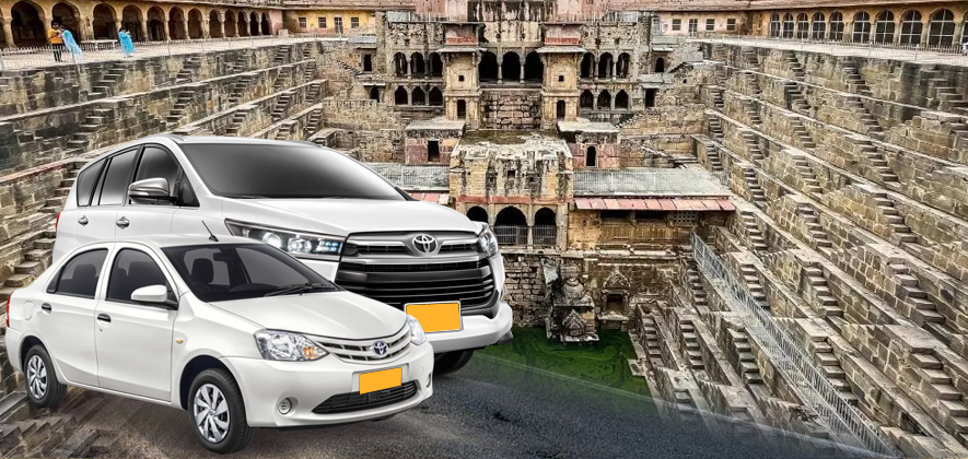 Jaipur to Abhaneri Taxi Service